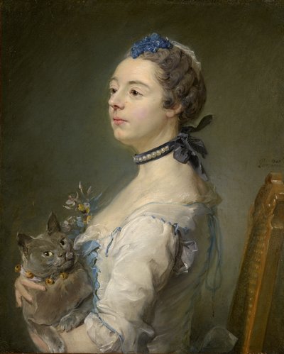 Magdaleine Pinceloup de la Grange, geborene de Parseval von Jean Baptiste Perronneau